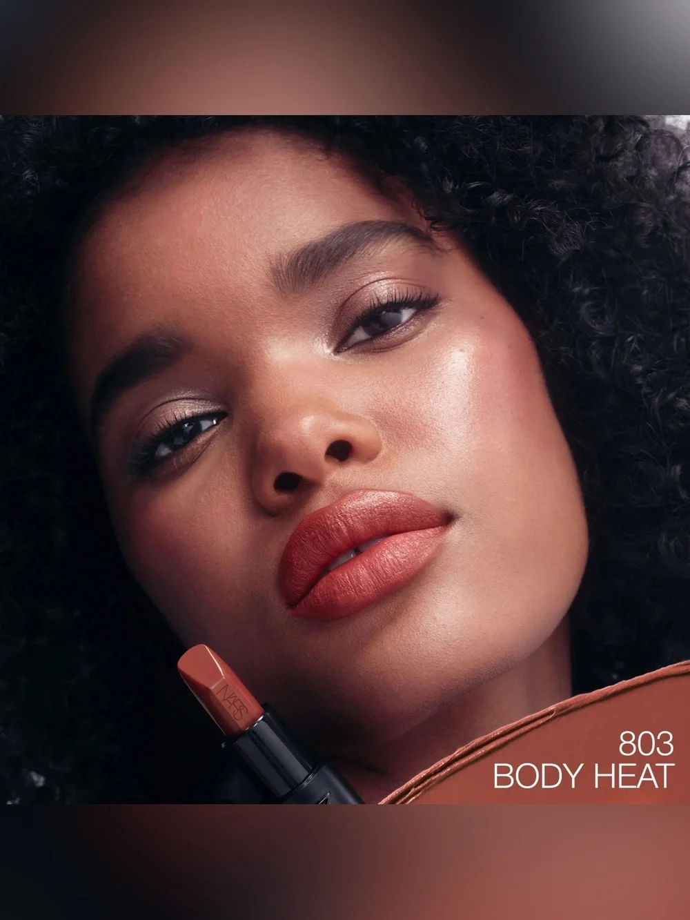 Body Heat NARS Explicit Velvet Matte Lipstick Tea Brown Brand New Boxed Full SZ